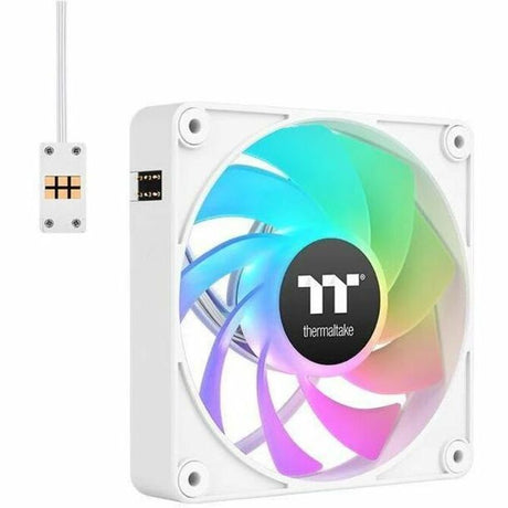 Thermaltake CT120 EX Reverse ARGB Sync PC Cooling Fan White (3-Fan Pack) - 3 Pack — CL-F194-PL12SW-A