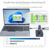StarTech.com 1:1 M.2 NVMe Drive Duplicator, 90GBpm Standalone M.2 SSD Cloner/Copier, USB-C 3.2 20Gbps M.2 Dual-Bay Drive Docking Station — M2-HDD-DUPLICATOR-N1