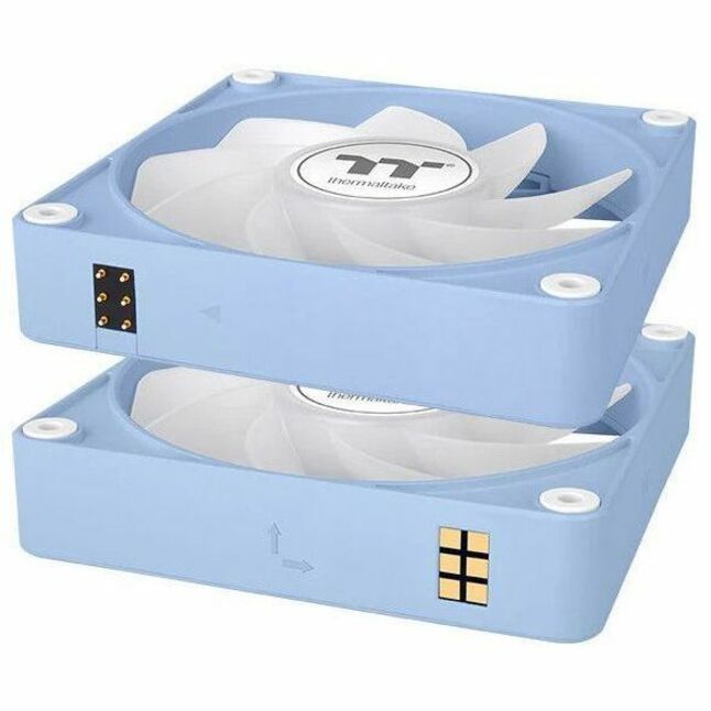 Thermaltake CT120 EX Reverse ARGB Sync PC Cooling Fan Hydrangea Blue (3-Fan Pack) - 3 Pack — CL-F198-PL12BU-A