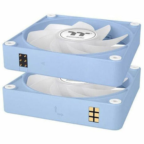 Thermaltake CT120 EX Reverse ARGB Sync PC Cooling Fan Hydrangea Blue (3-Fan Pack) - 3 Pack — CL-F198-PL12BU-A