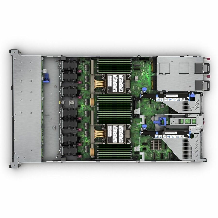 HPE SMART CHOICE ProLiant DL360 Gen11 1U Rack Server - 1 x Intel Xeon Silver 4510 2.4 GHz - 64 GB RAM - 960 GB SSD - (2 x 480GB) SSD Configuration - Serial ATA/600, 12Gb/s SAS Controller — P71686-005