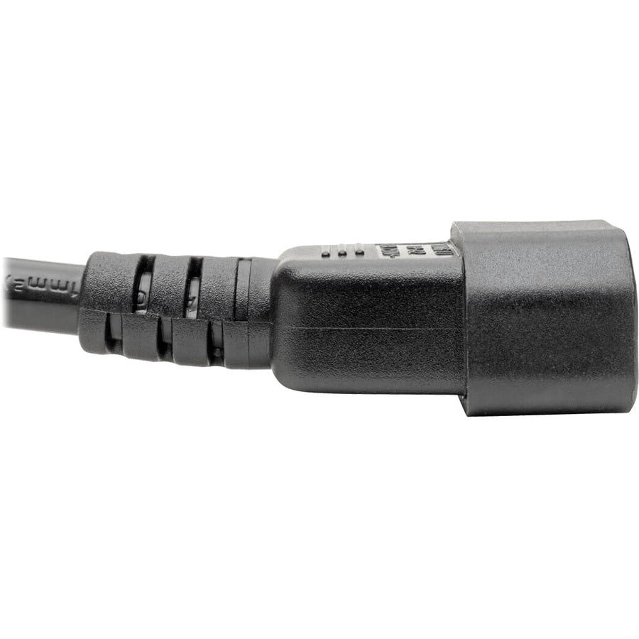 Eaton Tripp Lite Series Power Cord, C19 to C14 - 10A, 100-250V, 16 AWG, 6 ft. (1.83 m), Black — P047-006-10A