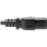 Eaton Tripp Lite Series Power Cord, C19 to C14 - 10A, 100-250V, 16 AWG, 6 ft. (1.83 m), Black — P047-006-10A