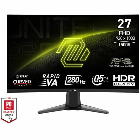 MSI MAG 276CXF 27 inch Curved display monitor 280Hz — MAG276CXF