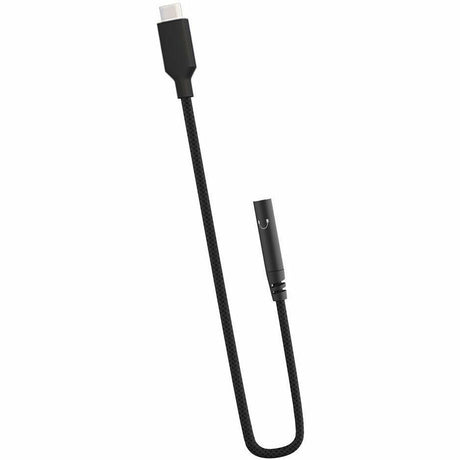 Extreme Headset w/braided cable, inline volume control and built-in microphone w/USB-C connector (Black) — MCHPXUSBC