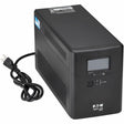Eaton Tripp Lite Series 1440VA 1000W 120V Line-Interactive Cloud-Connected UPS with Remote Monitoring - 10 NEMA 5-15R Outlets (5 Surge + 5 Surge and Battery Backup), Extended Run, LCD, 5-15P Plug, Tower — SMART1500LCDTXC