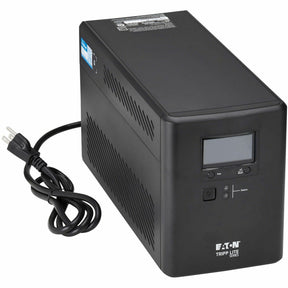 Eaton Tripp Lite Series 1440VA 1000W 120V Line-Interactive Cloud-Connected UPS with Remote Monitoring - 10 NEMA 5-15R Outlets (5 Surge + 5 Surge and Battery Backup), Extended Run, LCD, 5-15P Plug, Tower — SMART1500LCDTXC