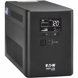 Eaton Tripp Lite Series 1440VA 1000W 120V Line-Interactive Cloud-Connected UPS with Remote Monitoring - 10 NEMA 5-15R Outlets (5 Surge + 5 Surge and Battery Backup), Extended Run, LCD, 5-15P Plug, Tower — SMART1500LCDTXC