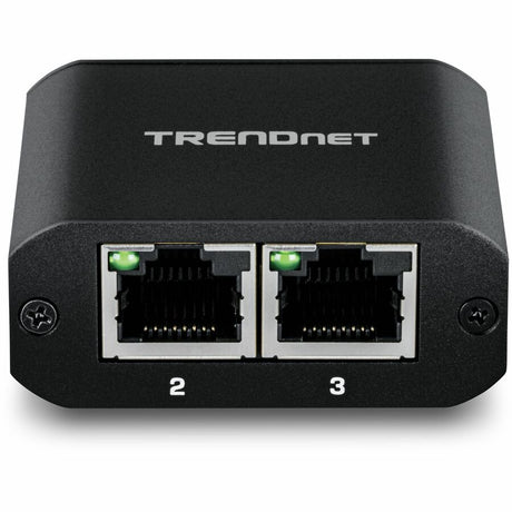 TRENDnet 2-Port Gigabit Splitter with USB Type C Power, TEG-102S, Splits One Network Connection Into Two, Ethernet Splitter, USB Type C Power Cable Included, NDAA & TAA Compliant — TEG-102S
