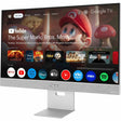 Asus ZenScreen MS27UC 27" Class 4K UHD Smart LED Monitor - 16:9 - Silver — MS27UC