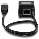 TRENDnet CAT5 USB Server Interface Module, Connects CAT5 KVM Switch, Cat5/CAT5e/CAT6, VGA, USB Port, Windows/Linux/Mac, TK-CAT5U
