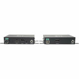 Eaton Tripp Lite Series DisplayPort over Fiber Extender Kit, Transmitter/Receiver, 4K 60 Hz, 4:4:4, RS-232, IR, Multimode LC, 985 ft. (300 m), TAA — B127F-1A1-MMDDA