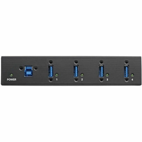 Eaton Tripp Lite Series 4-Port Industrial-Grade USB 3.x (5Gbps) Hub - 20 kV ESD Immunity, Metal Housing, Mountable — U360-004-IND