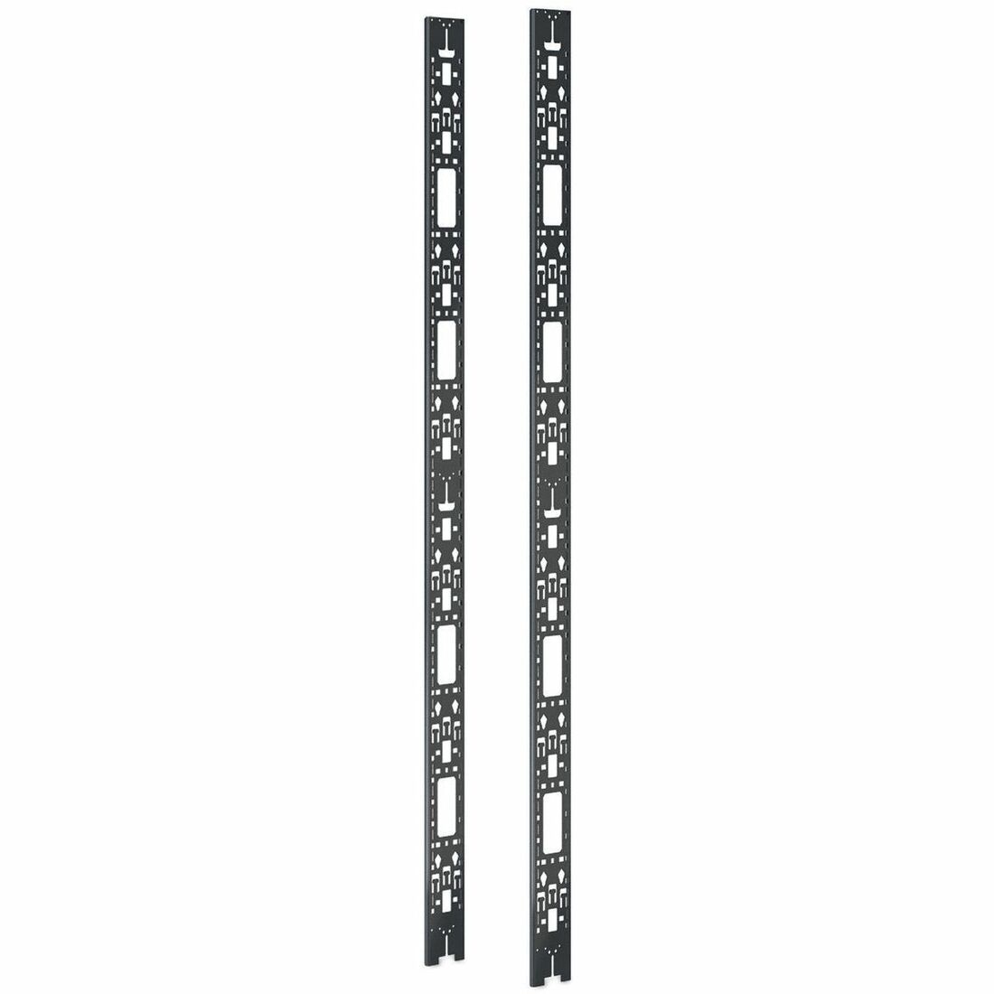 APC NetShelter Cable Management, Vertical Cable Manager, for NetShelter SX 48U, Black, 117 x 2197 x 16 mm — AR7572