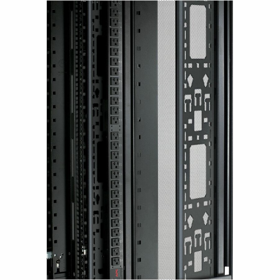 APC NetShelter Cable Management, Vertical Cable Manager, for NetShelter SX 48U, Black, 117 x 2197 x 16 mm — AR7572