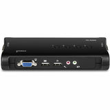 TRENDnet 4-Port USB KVM Switch With Audio, Control Up To 4 Computers, Windows, Linux, Mac OS Compliant, 2048 x 1526 VGA Resolution, Plug and Play, USB Powered, KVM Cables Included, Black, TK-409K