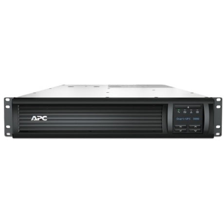 APC Smart-UPS, Line Interactive, 3kVA, Rackmount 2U, 230V, 8x IEC C13+1x IEC C19 outlets, SmartSlot, AVR, LCD — SMT3000RMI2U