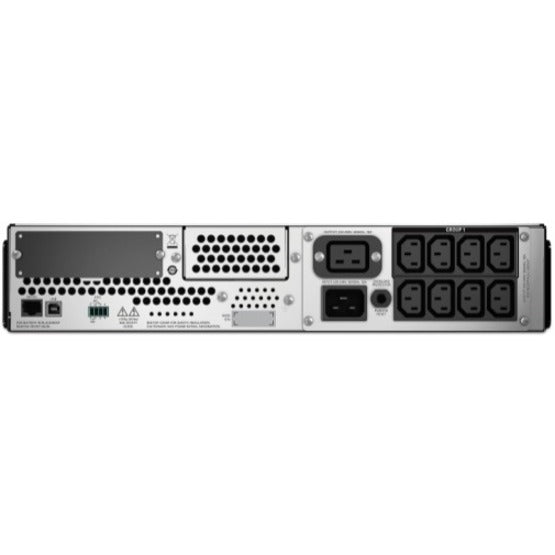 APC Smart-UPS, Line Interactive, 3kVA, Rackmount 2U, 230V, 8x IEC C13+1x IEC C19 outlets, SmartSlot, AVR, LCD — SMT3000RMI2U