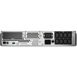 APC Smart-UPS, Line Interactive, 3kVA, Rackmount 2U, 230V, 8x IEC C13+1x IEC C19 outlets, SmartSlot, AVR, LCD — SMT3000RMI2U