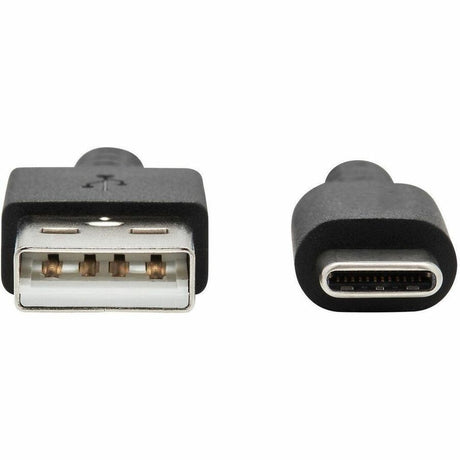 Eaton Tripp Lite Series Heavy-Duty USB-A to USB-C Cable, USB 2.0, UHMWPE and Aramid Fibers, (M/M), Gray, 3 ft. (0.91 m) — U038-003-GY-MAX