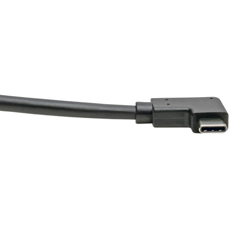 Eaton Tripp Lite Series USB-C to USB-A Cable (M/M), Right-Angle C, USB 3.2 Gen 1 (5 Gbps), Thunderbolt 3 Compatible, 3 ft. (0.91 m) — U428-003-CRA