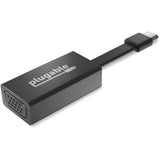 Plugable USB C to VGA Adapter, Thunderbolt 3 to VGA Adapter Compatible with Macbook Pro, Windows, Chromebooks, 2018 iPad Pro, Dell XPS, and more — USBC-TVGA