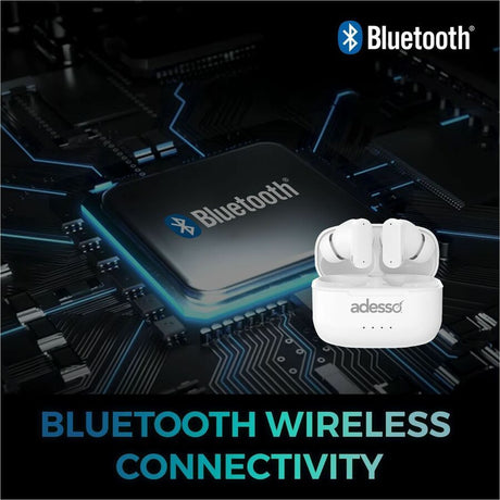 Adesso Xtream T2 Bluetooth Wireless Earbuds with ANC and Built-in Microphone — Xtream T2