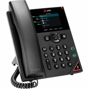 Poly VVX 250 4-Line IP Phone and PoE-enabled GSA/TAA — 89B64AA