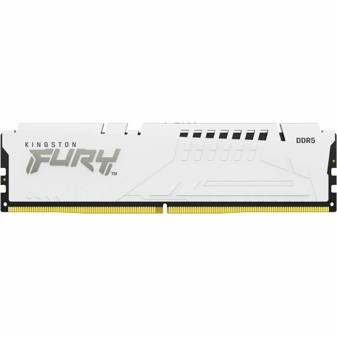 Kingston 128GB (4x32GB) DDR5 5600MT/s CL40 FURY Beast White XMP — KF556C40BWK4-128