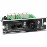 Dry contact, Management Options, Dry Contact I/O Card, monitor external UPS environmental sensors, output relays, and input contacts — AP9614