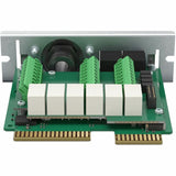 Dry contact, Management Options, Dry Contact I/O Card, monitor external UPS environmental sensors, output relays, and input contacts — AP9614