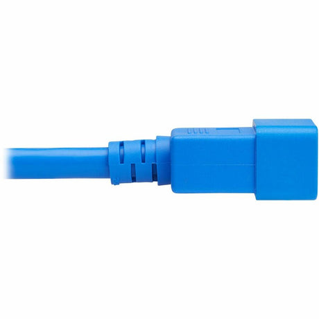 Eaton Tripp Lite Series Power Cord, C20 to C21 - Heavy-Duty, 20A, 250V, 12 AWG, 3 ft. (0.9 m), Blue — P035-003-ABL