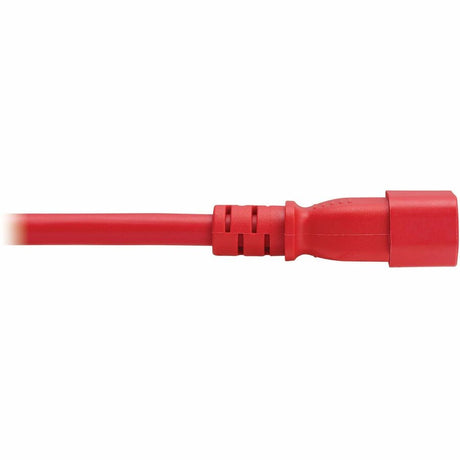 Eaton Tripp Lite Series Power Cord, C14 to C21 - Heavy-Duty, 15A, 250V, 14 AWG, 2.5 ft. (0.76 m), Red — P037-2P5-ARD