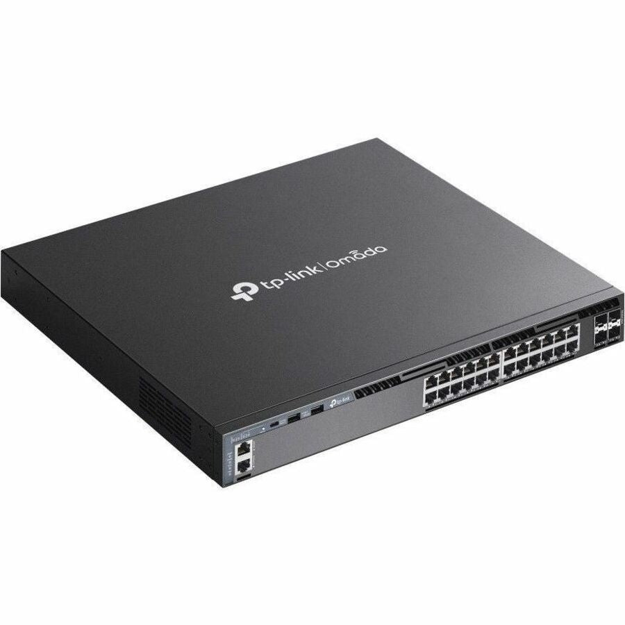 TP-Link Omada 24-Port Gigabit Stackable L3 Managed Switch with 4 10G Slots — SG6428X