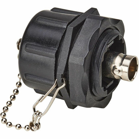 Eaton Tripp Lite Series Rigid Industrial BNC Adapter (M/F) - IP68, Black — A200-FF-BNC