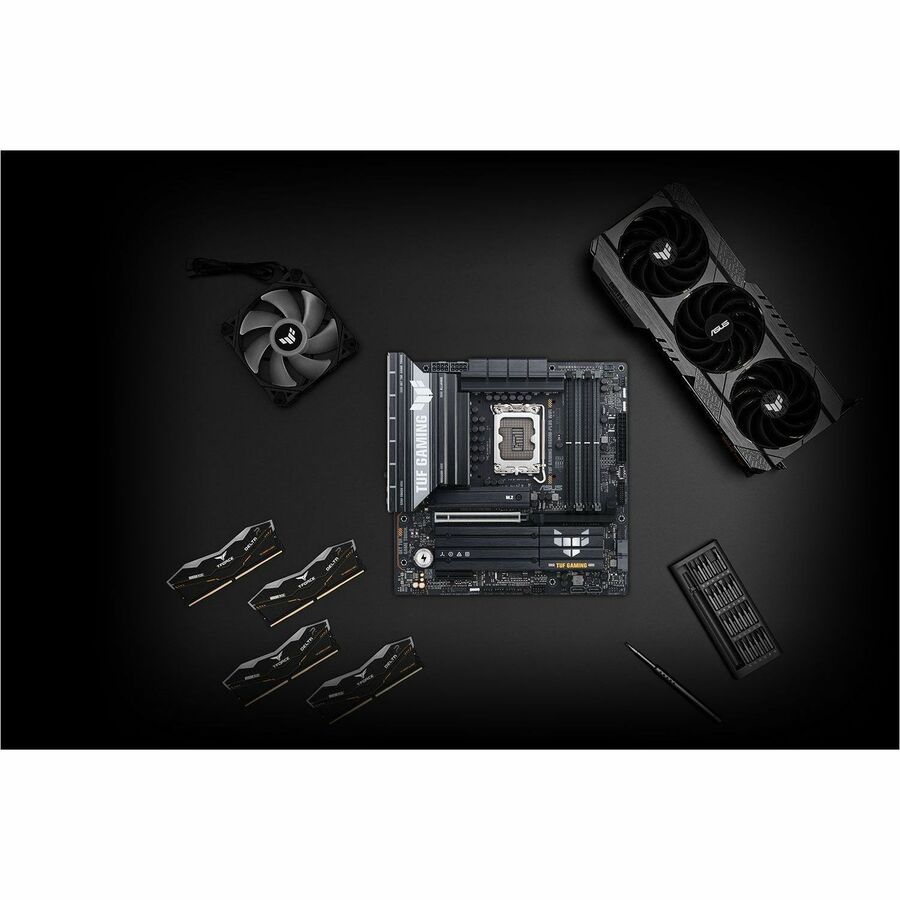 TUF GAMING B860M-PLUS WIFI Gaming Desktop Motherboard - Intel B860 Chipset - Socket LGA-1851 - Micro ATX — TUF GAMINGB860M-PLUSWIFI