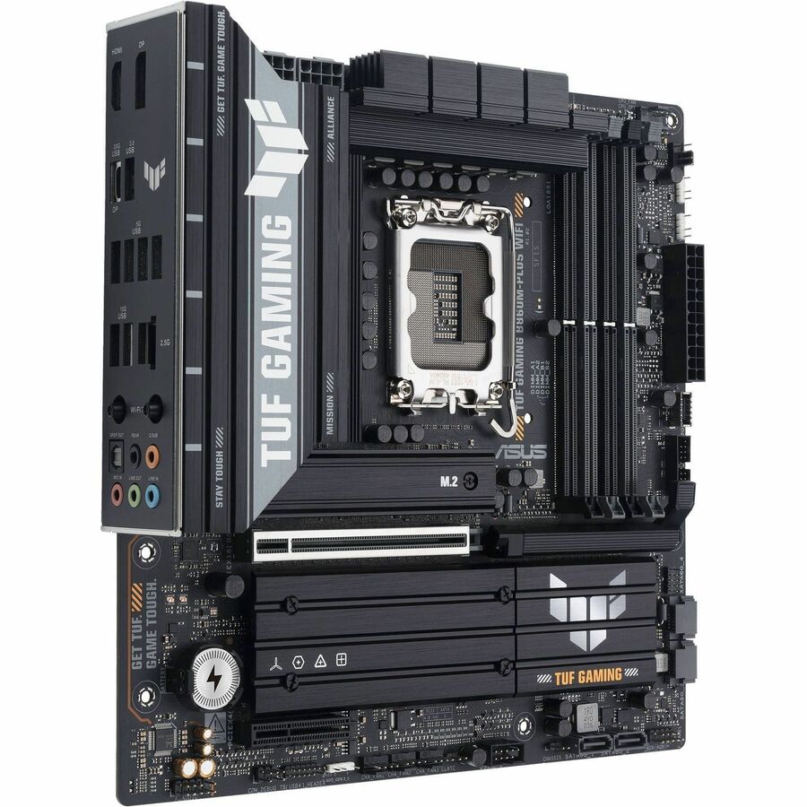 TUF GAMING B860M-PLUS WIFI Gaming Desktop Motherboard - Intel B860 Chipset - Socket LGA-1851 - Micro ATX — TUF GAMINGB860M-PLUSWIFI