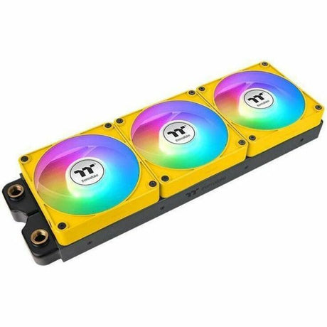 Thermaltake CT120 EX Reverse ARGB Sync PC Cooling Fan Bumblebee (3-Fan Pack) - 3 Pack — CL-F223-PL12BB-A