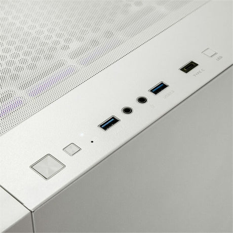 CLX SET Gaming Desktop Computer - Intel Core Ultra 9 285K - 64 GB - 4 TB HDD - 2 TB SSD - Mid-tower - White — TGMSETRTU5203WM