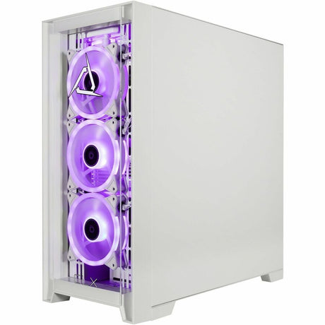 CLX SET Gaming Desktop Computer - Intel Core Ultra 9 285K - 64 GB - 4 TB HDD - 2 TB SSD - Mid-tower - White — TGMSETRTU5203WM