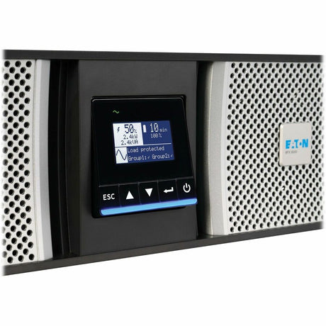 Eaton 9PX G2 5000VA 5000W 208V Online Double-Conversion UPS - L6-30P or Hardwired Input, 2 L6-20R, 2 L6-30R, Hardwired Output, Cybersecure Network Card, Extended Run, 3U Rack/Tower — 9PX5KG2
