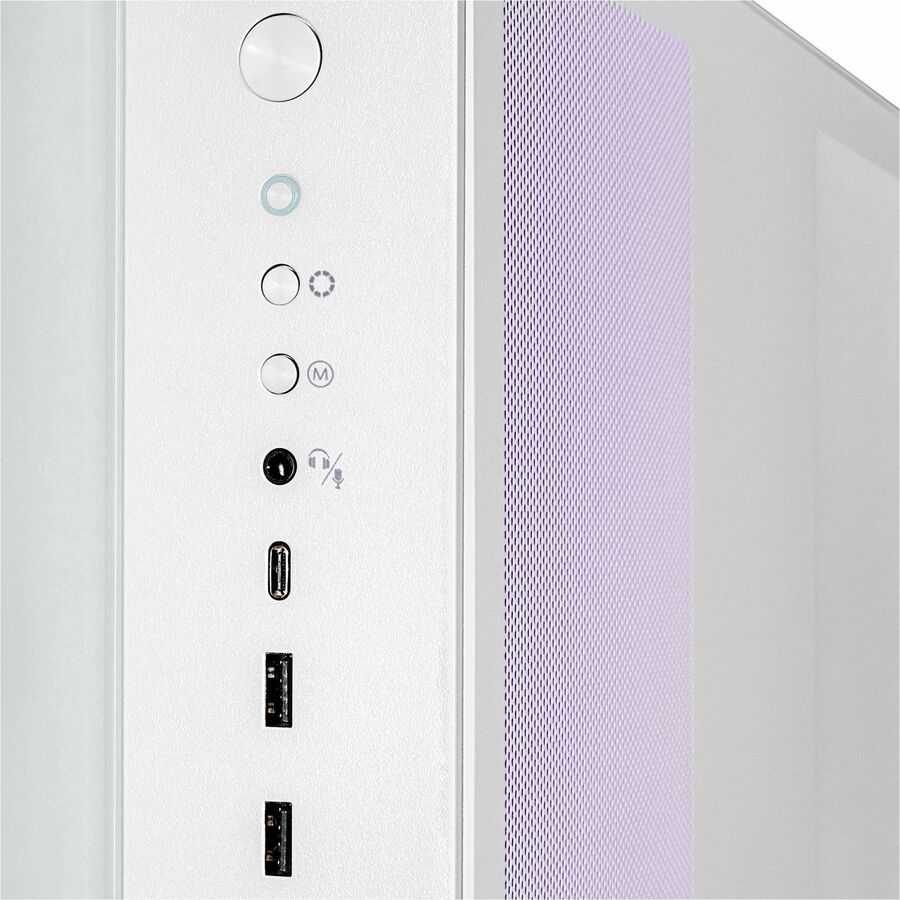 CLX SET Gaming Desktop Computer - AMD Ryzen 7 7800X3D - 64 GB - 6 TB HDD - 2 TB SSD - Mid-tower - White — TGMSETRTU5205WM