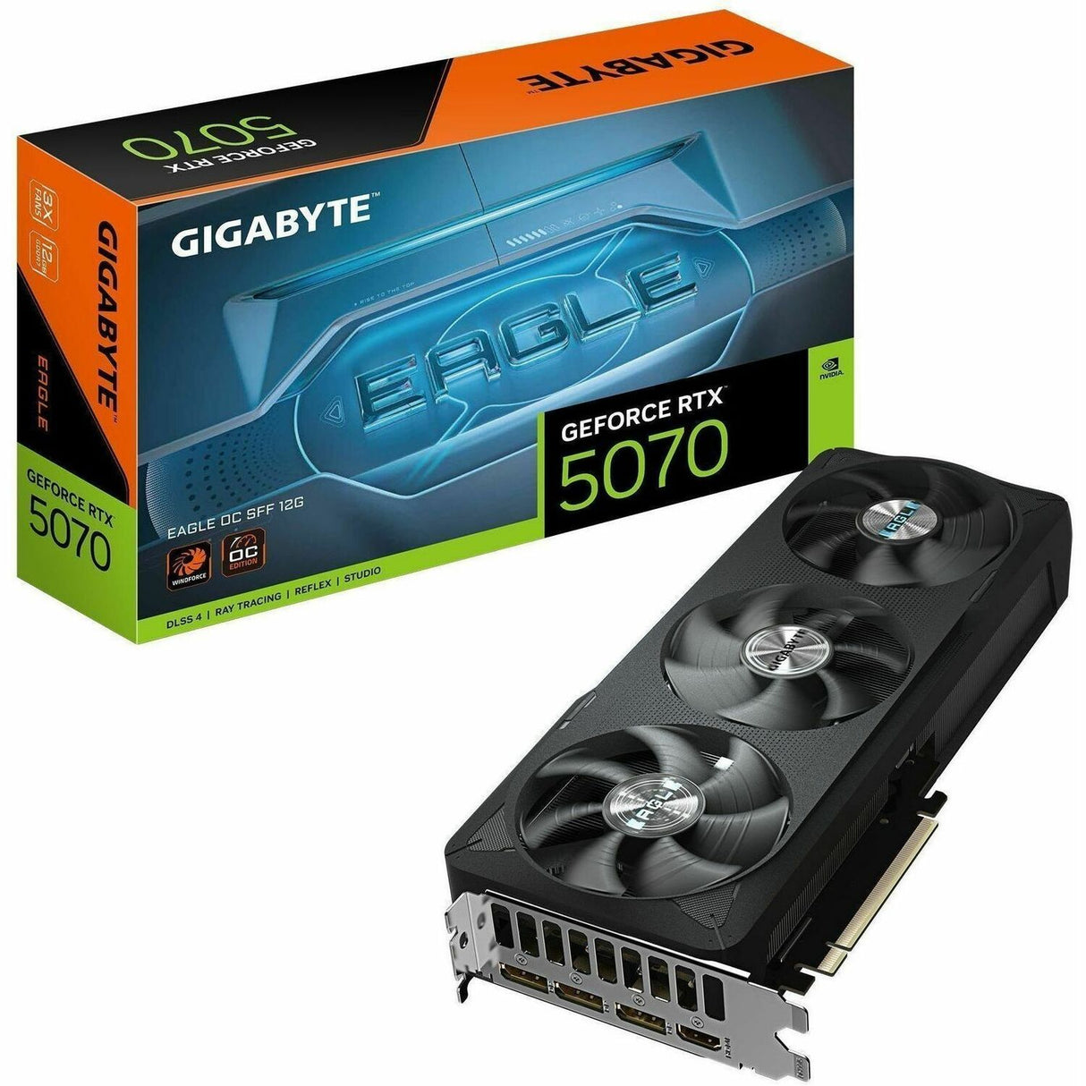 Gigabyte NVIDIA GeForce RTX 5070 Graphic Card - 12 GB GDDR7 — GV-N5070EAGLE OC-12GD