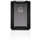 SanDisk G-DRIVE ArmorATD SDPH81G-005T-GBA1D 1 TB Portable Hard Drive - 2.5" External - Space Gray — SDPH81G-001T-GBA1D