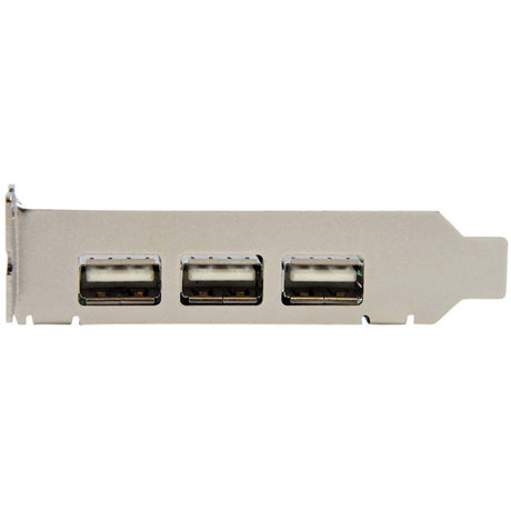 StarTech.com 4-port PCI Express LP USB Adapter Card — PEXUSB4DP