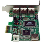 StarTech.com 4-port PCI Express LP USB Adapter Card — PEXUSB4DP