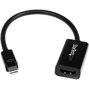 StarTech.com Mini DisplayPort to HDMI Adapter, Active Mini DP to HDMI Video Converter for Monitor/Display, 4K 30Hz, mDP to HDMI Adapter — MDP2HD4KS