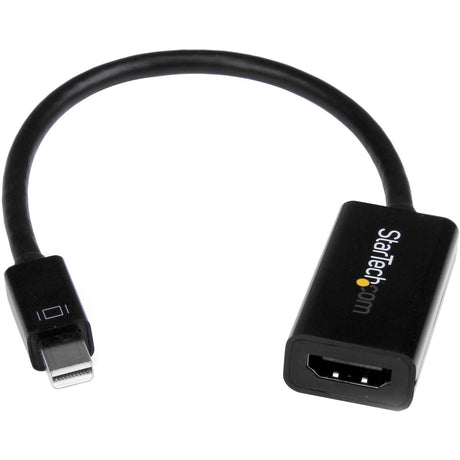 StarTech.com Mini DisplayPort to HDMI Adapter, Active Mini DP to HDMI Video Converter for Monitor/Display, 4K 30Hz, mDP to HDMI Adapter — MDP2HD4KS