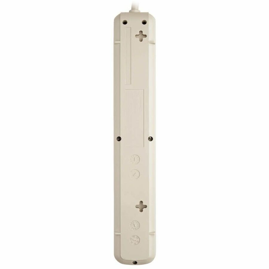 Eaton Tripp Lite Series Protect It! 7-Outlet Surge Protector, 4 ft. (1.22 m) Cord, 1080 Joules, 1 Diagnostic LED, Light Gray Housing — TLP74R
