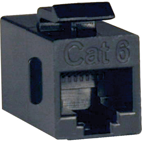 Eaton Tripp Lite Series Cat6 Straight Through Modular In-line Snap-in Coupler (RJ45 F/F), TAA — N235-001